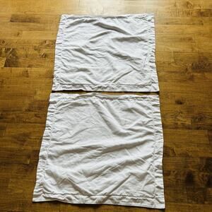 Collection by Charter Club White Pima Cotton Pillow Shams EURO x 2
